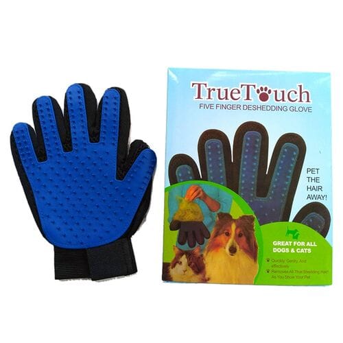 Перчатка для вычесывания шерсти True Touch