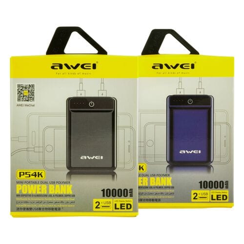 Power Bank Awei P54K 10000 мАч