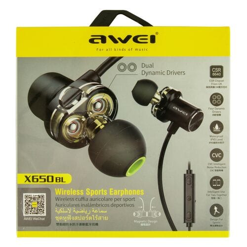 Беспроводные наушники Awei X650BL