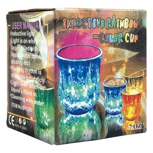 Светящийся стакан Inductive RainBow Color Cup