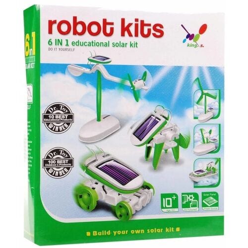 Конструктор Solar Robot Kits 6 в 1