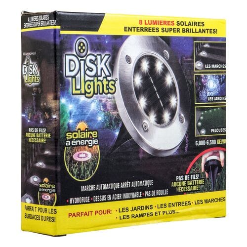 Светильник на солнечной батарее Disk Lights