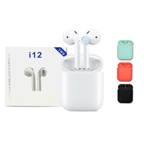 Беспроводные наушники i12 TWS 5.0 цветные