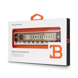 Автовизитка Magnetic Puzzle Parking Plate Автовизитка Magnetic Puzzle Parking Plate