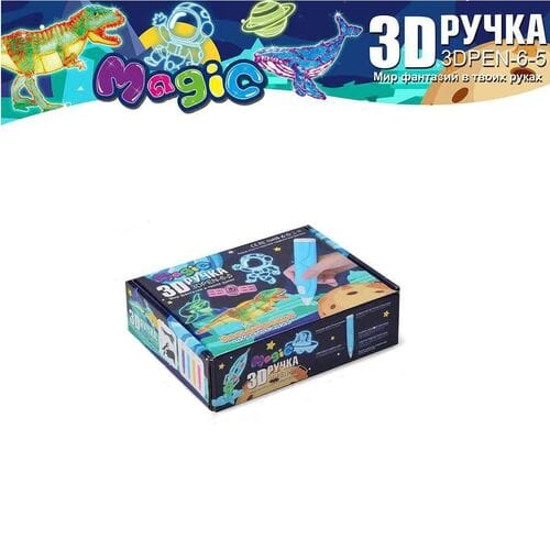 3DPEN-6-5 3d ручка в наборе для творчества оптом