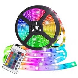 Светодиодная лента RGB с пультом и контроллер... Светодиодная лента RGB с пультом и контроллер...