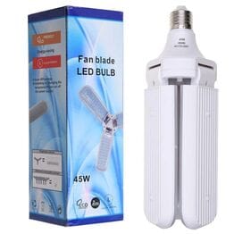 Складная лампа Fan Blade led bulb в форме вен... Складная лампа Fan Blade led bulb в форме вен...