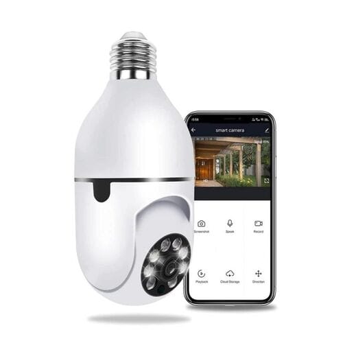 IP умная камера лампочка WiFi Panorama Camera