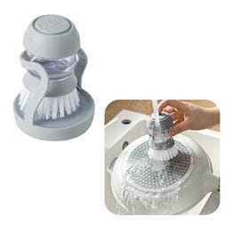 Cleaning Pot Brush щетка с дозатором и подста... Cleaning Pot Brush щетка с дозатором и подста...