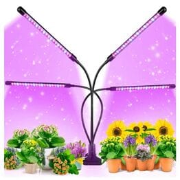 LED Grow Light фитолампа для растений 4 лампы LED Grow Light фитолампа для растений 4 лампы