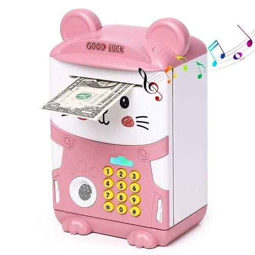Music Saving Box сейф копилка с отпечатком па...