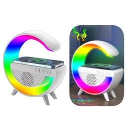 Портативная колонка + RGB ночник + беспроводн... Портативная колонка + RGB ночник + беспроводн...