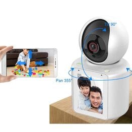 Wi-Fi камера видеонаблюдения с 2-хсторонней в... Wi-Fi камера видеонаблюдения с 2-хсторонней в...