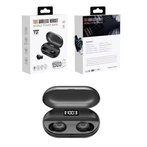 Power Bank TWS наушники беспроводные