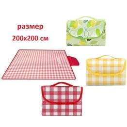 Туристический коврик подстилка пляжная 200х20... Туристический коврик подстилка пляжная 200х20...
