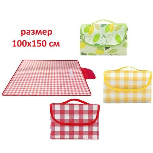 Туристический коврик подстилка пляжная 100х15...