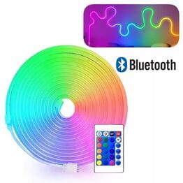 Bluetooth RGB LED лента с пультом ДУ 5 метров Bluetooth RGB LED лента с пультом ДУ 5 метров