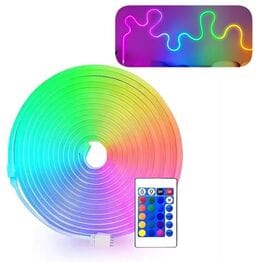 RGB LED лента с пультом ДУ 5 метров без Bluet... RGB LED лента с пультом ДУ 5 метров без Bluet...