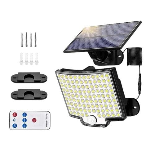 Лампа 106 LED уличная солнечная