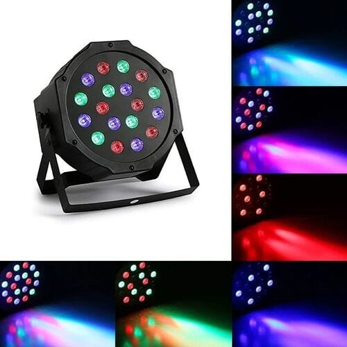 Прожектор RGB для дискотеки 18 LED