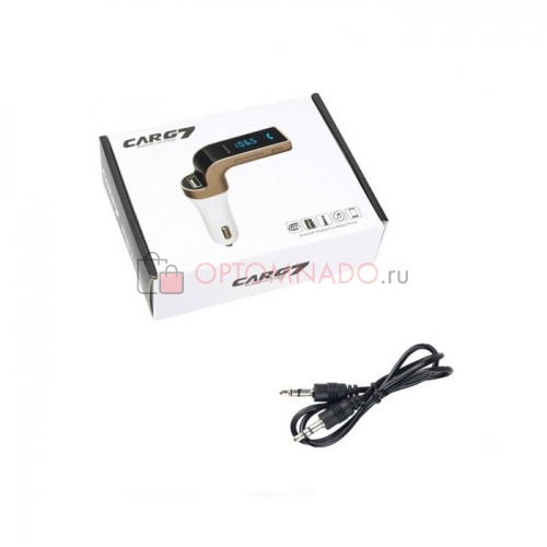 FM модулятор Bluetooth Car G7