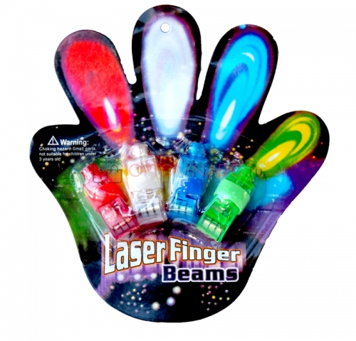 Комплект фонариков на пальцы Laser Finger Beams