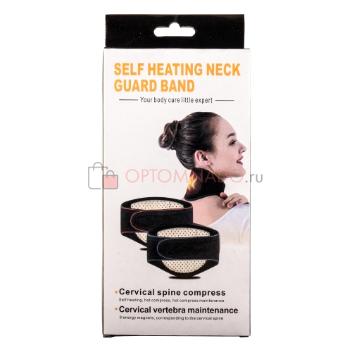 Шейный бандаж с турмалином Self Heating Neck Guard Band