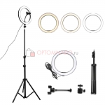 Кольцевая лампа Led ring light 30 см со штативом