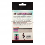Набор тканевых фитнес резинок Luting Hip resistance band 3 штуки