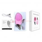 Электрическая силиконовая щетка массажер Sonic Facial Brush