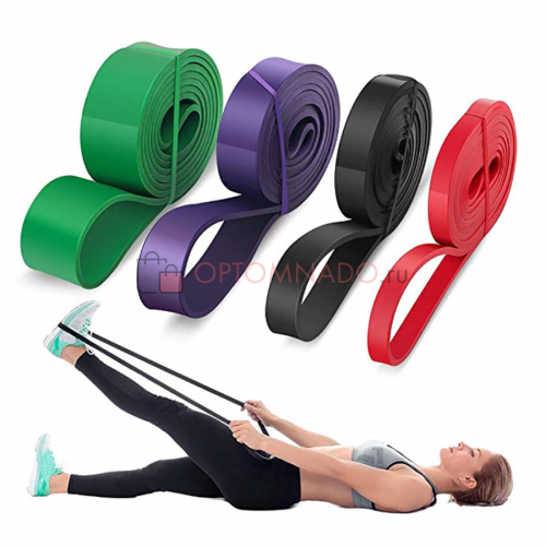 Резинки для фитнеса и спорта Resistance Bands Fitness Sport