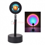 Светодиодный атмосферный ночник проектор заката Sunset Lamp