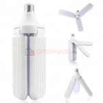 Складная лампа Fan Blade led bulb в форме вентилятора