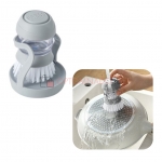 Cleaning Pot Brush щетка с дозатором и подставкой