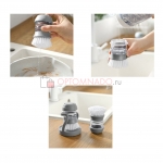 Cleaning Pot Brush щетка с дозатором и подставкой
