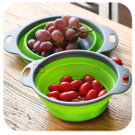 Collapsible Filter Baskets дуршлаг складной силиконовый большой и маленький