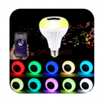 LED Music Bulb умная лампа динамик с пультом