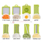 Veggie Slicer многофункциональная ручная терка с контейнером 22 в 1