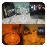 Rose Diamond Table Lamp светильник светодиодный