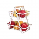 Home Storage Rack корзина для фруктов 2-ярусная