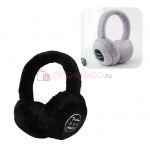 Меховые Bluetooth наушники
