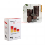 Storage jar set комплект банок стеклянных