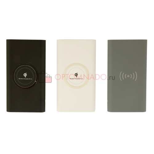 Беспроводное зарядное устройство Qi Power bank 20000 mAh