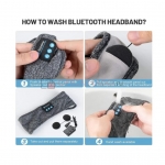 Bluetooth беспроводные наушники повязка