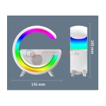 Портативная колонка + RGB ночник + беспроводная зарядка