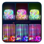 Светодиодная гирлянда RGB с пультом ДУ 5 м