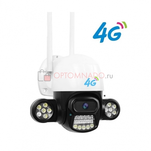 PTZ IP камера видеонаблюдения 4G с автоматическим слежением