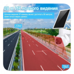 Камера видеонаблюдения на солнечной батарее Wi-Fi наружная