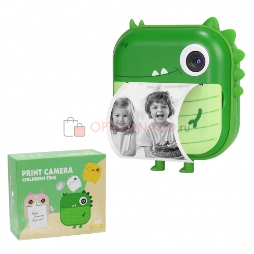 Print Camera Children's Time фотокамера мгновенной печати детская