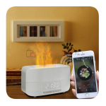 Bluetooth колонка увлажнитель воздуха с часами